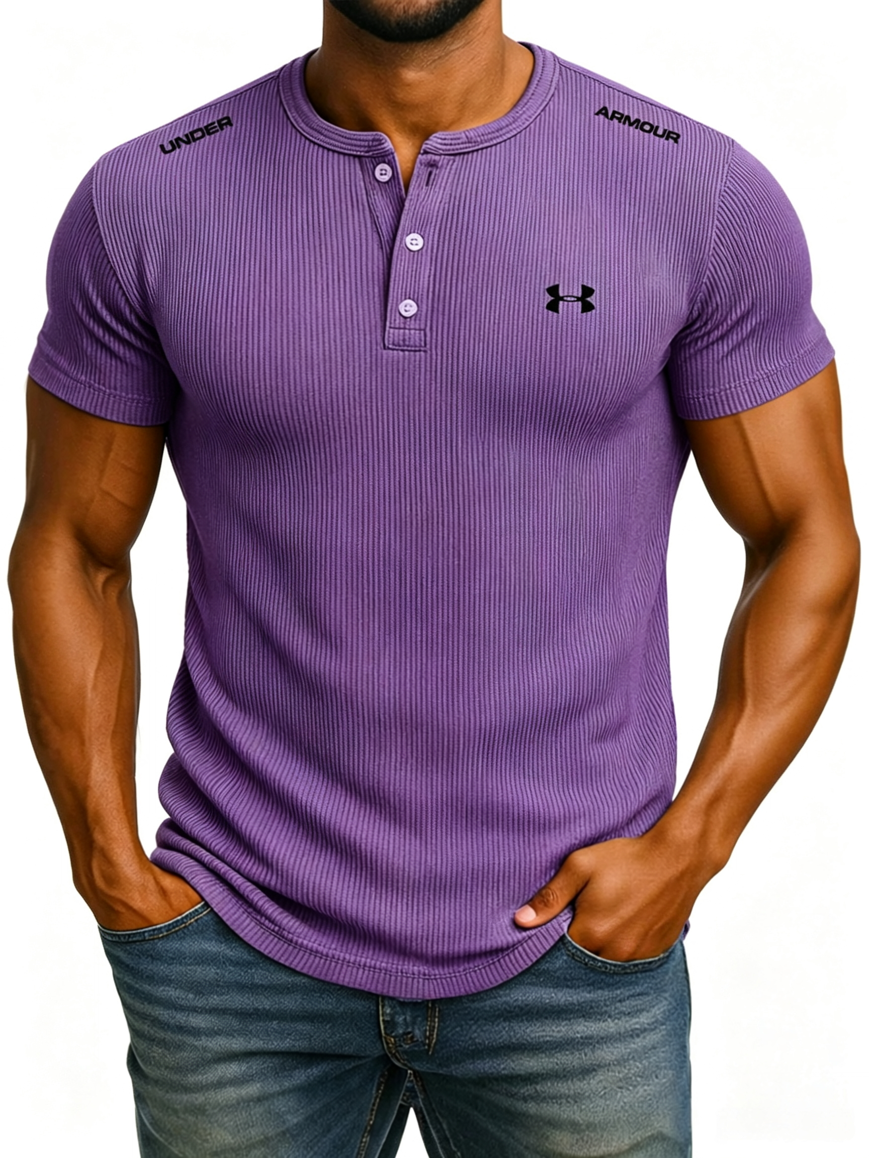 Everyday Casual Henley Comfort Tee