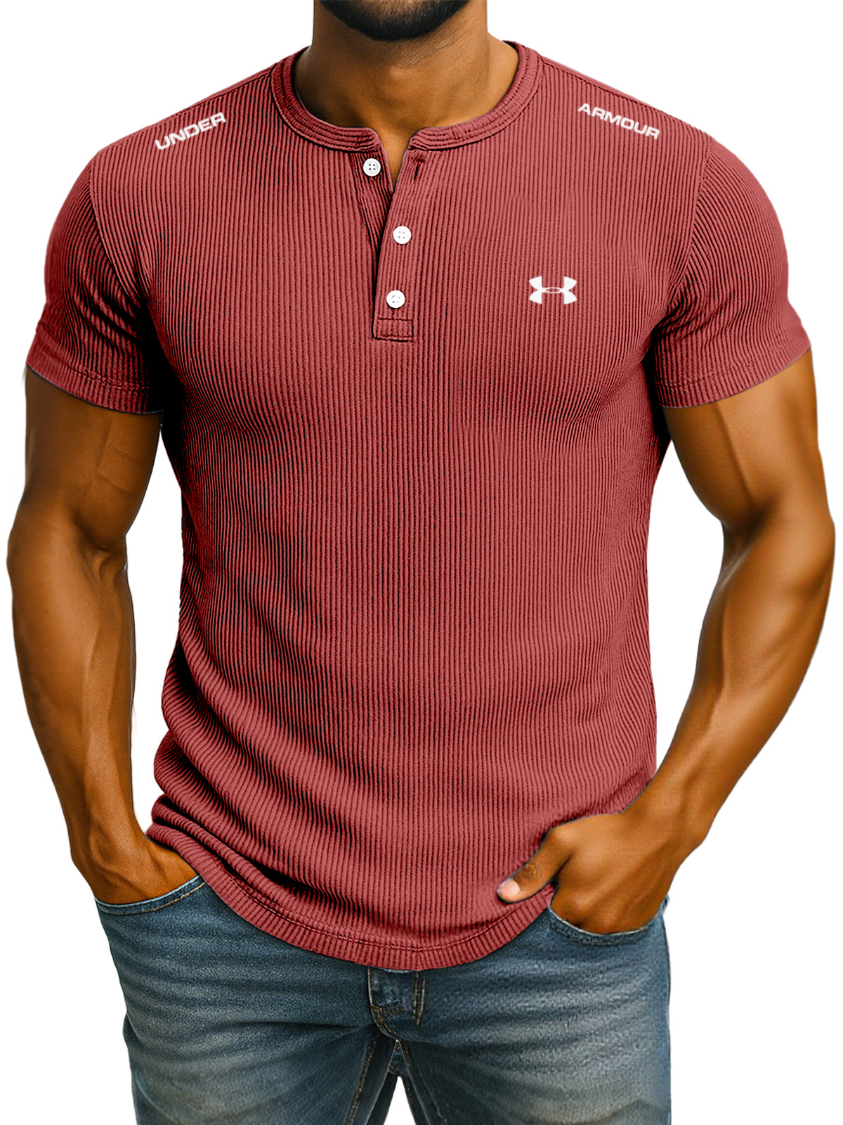 Everyday Casual Henley Comfort Tee