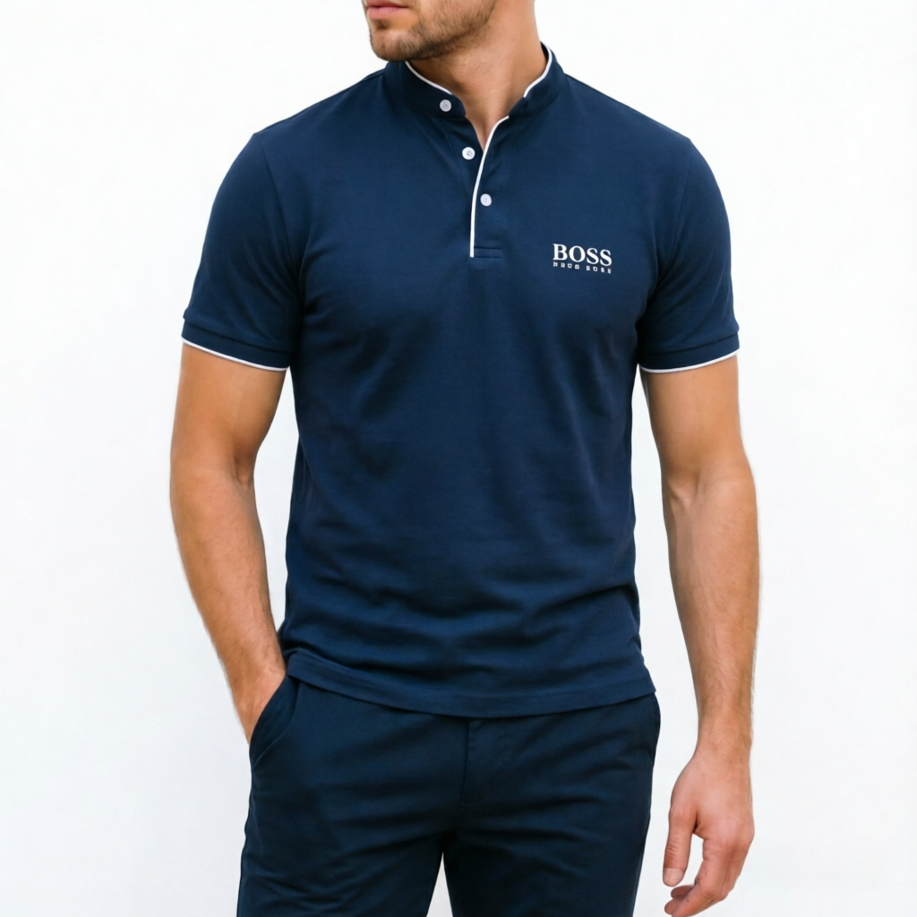 Everyday Premium Mandarin Collar Polo