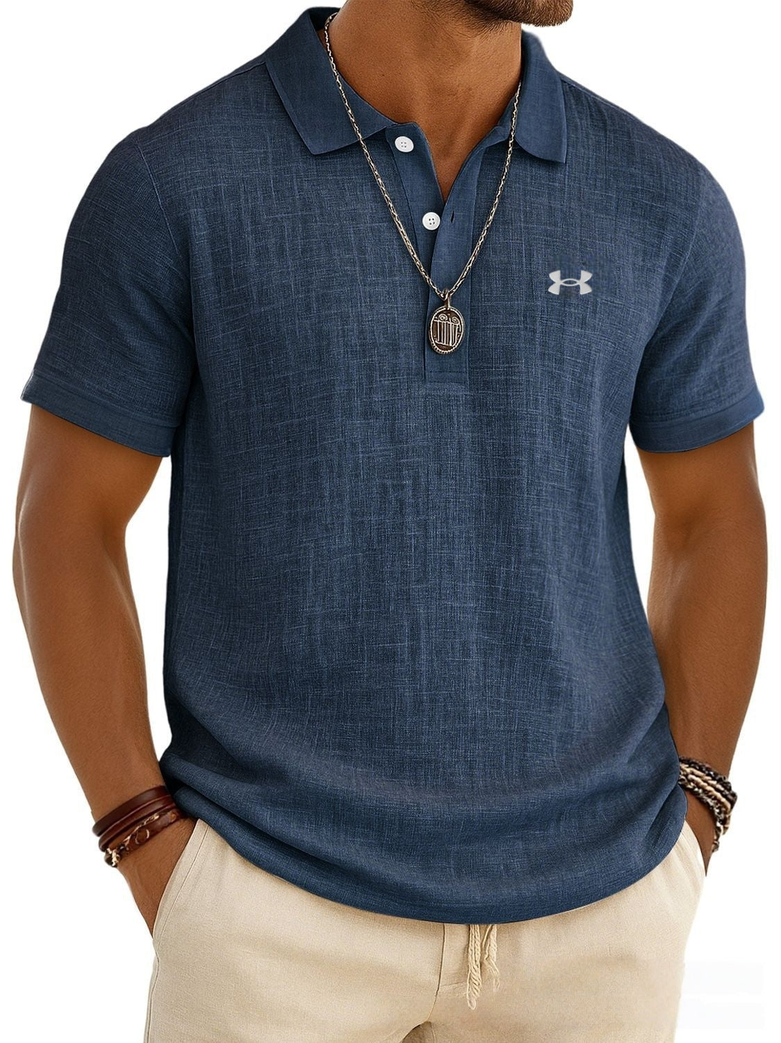 Everyday Cotton-Linen Polo