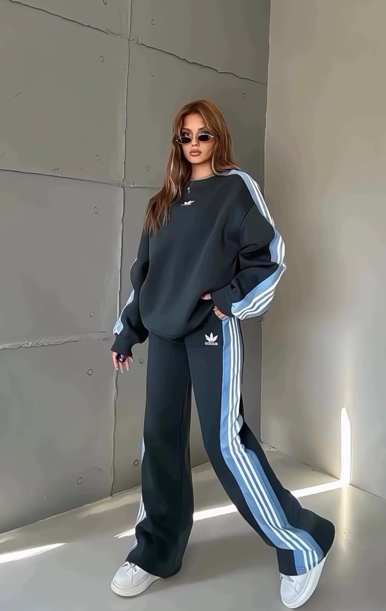 Urban Side Stripe Tracksuit Set