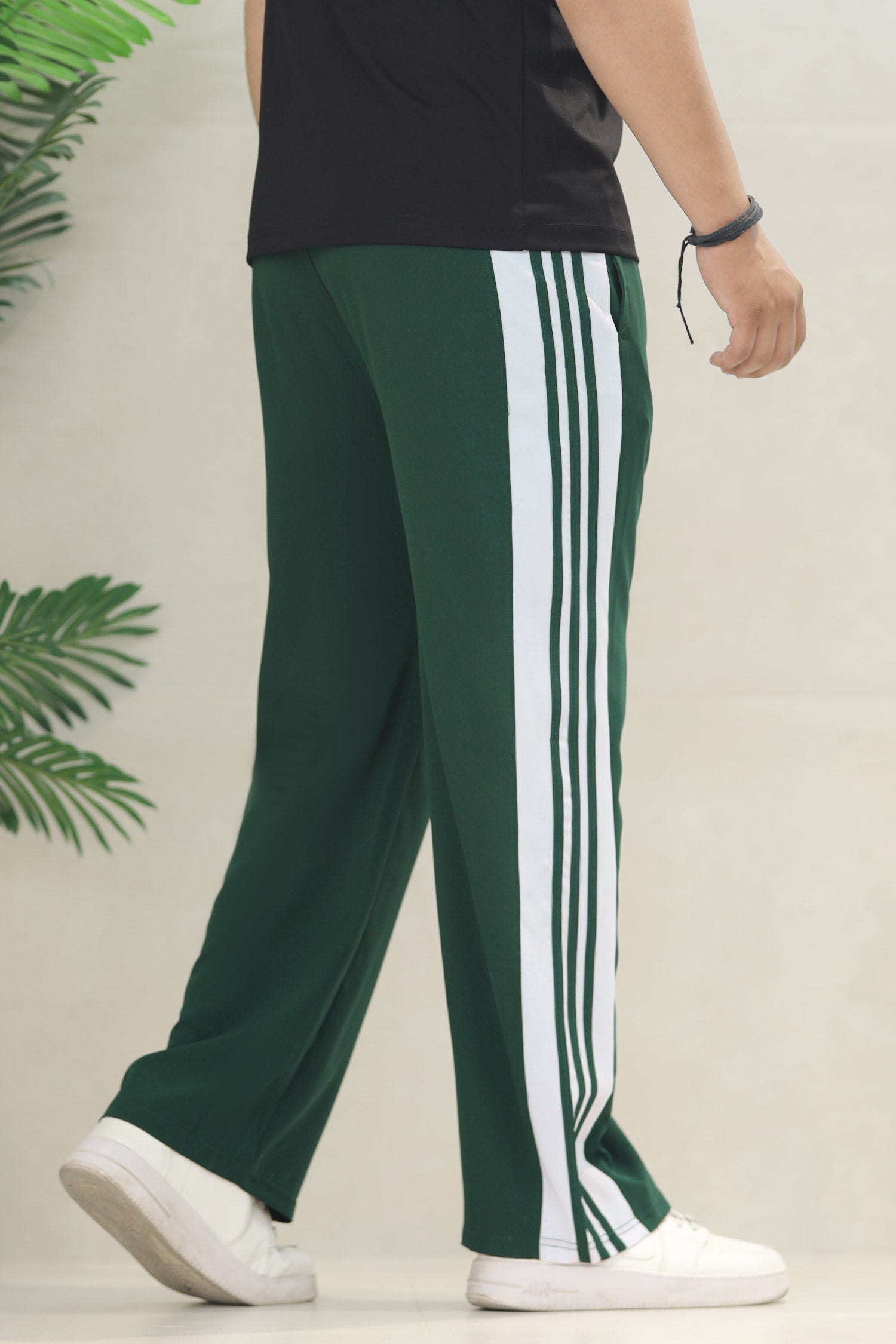 Everyday Straight Side Baggy Trousers