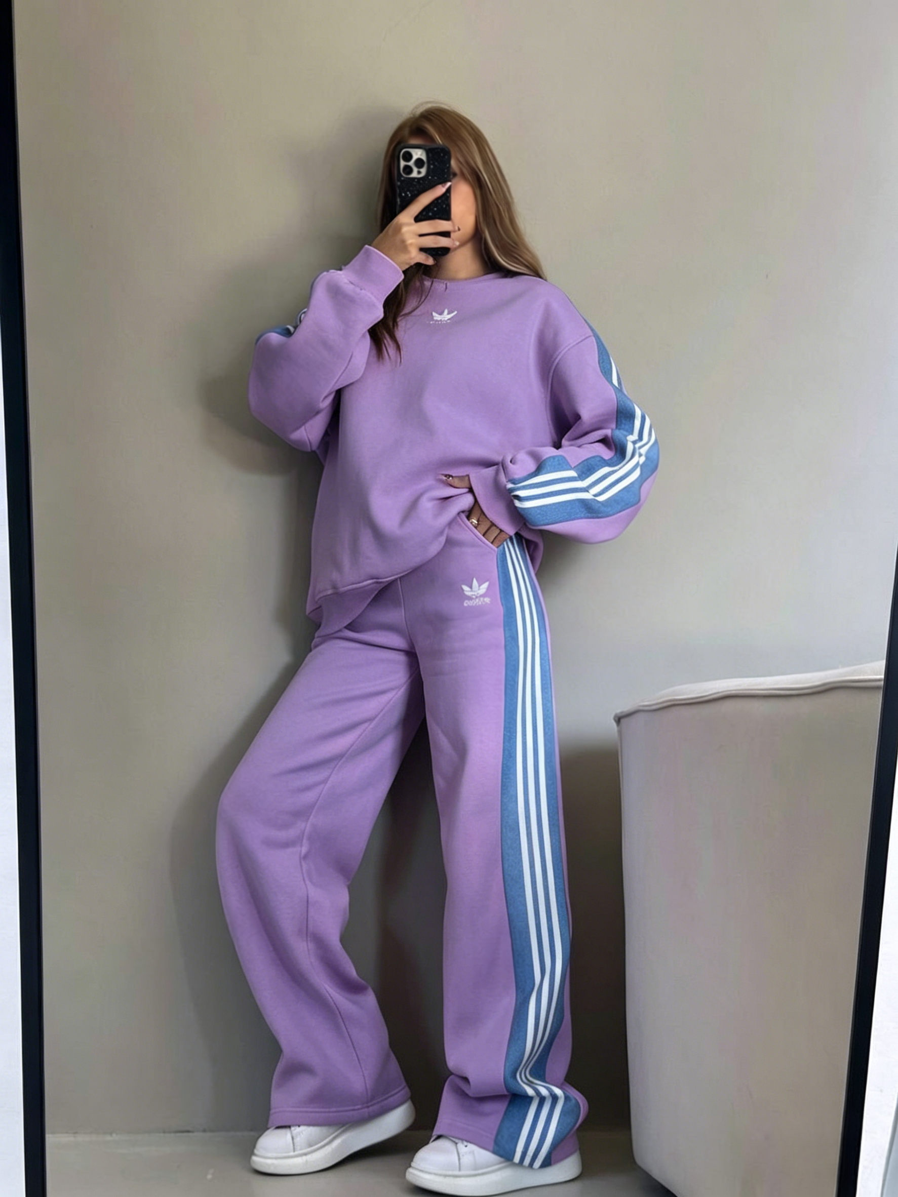 Urban Side Stripe Tracksuit Set