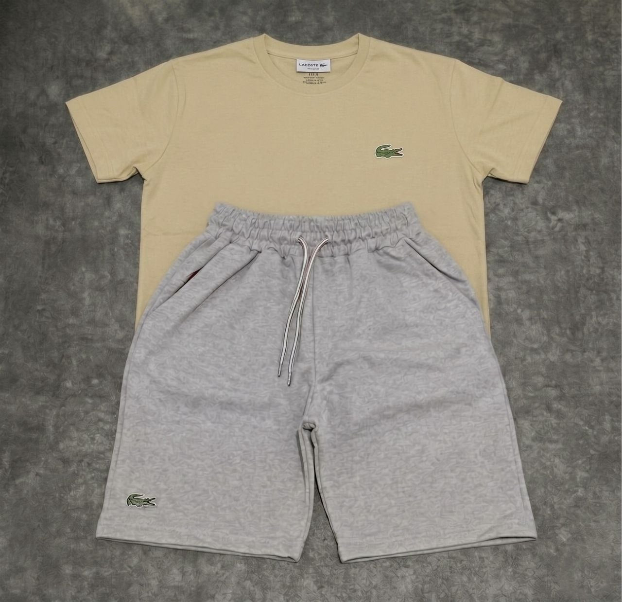 Croco Comfort Tee & Shorts Set