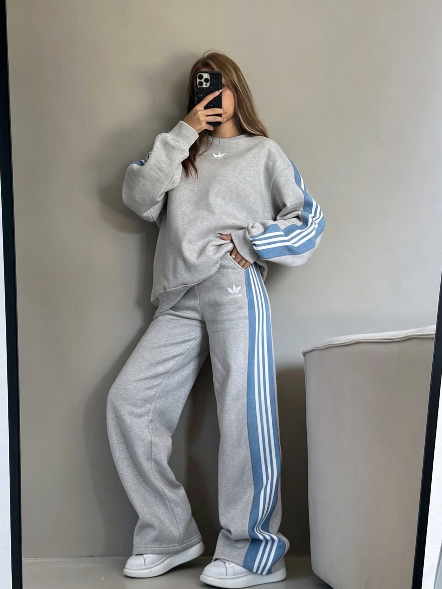Urban Side Stripe Tracksuit Set