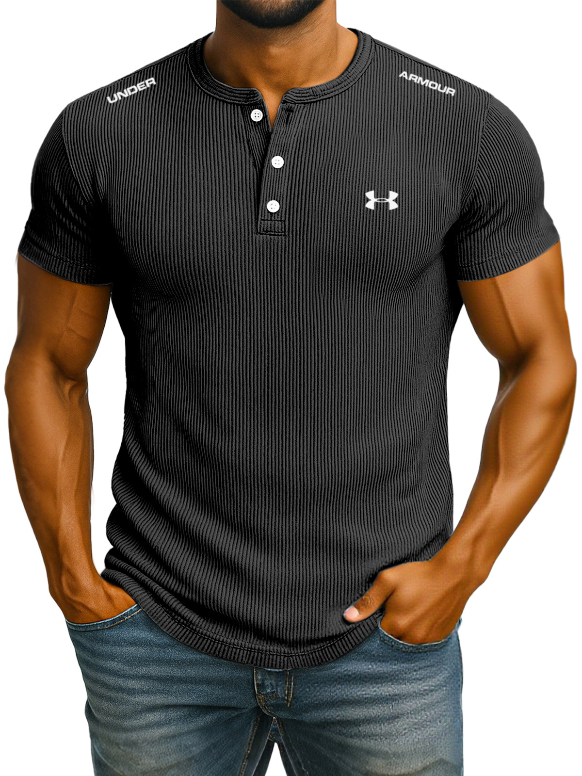 Everyday Casual Henley Comfort Tee