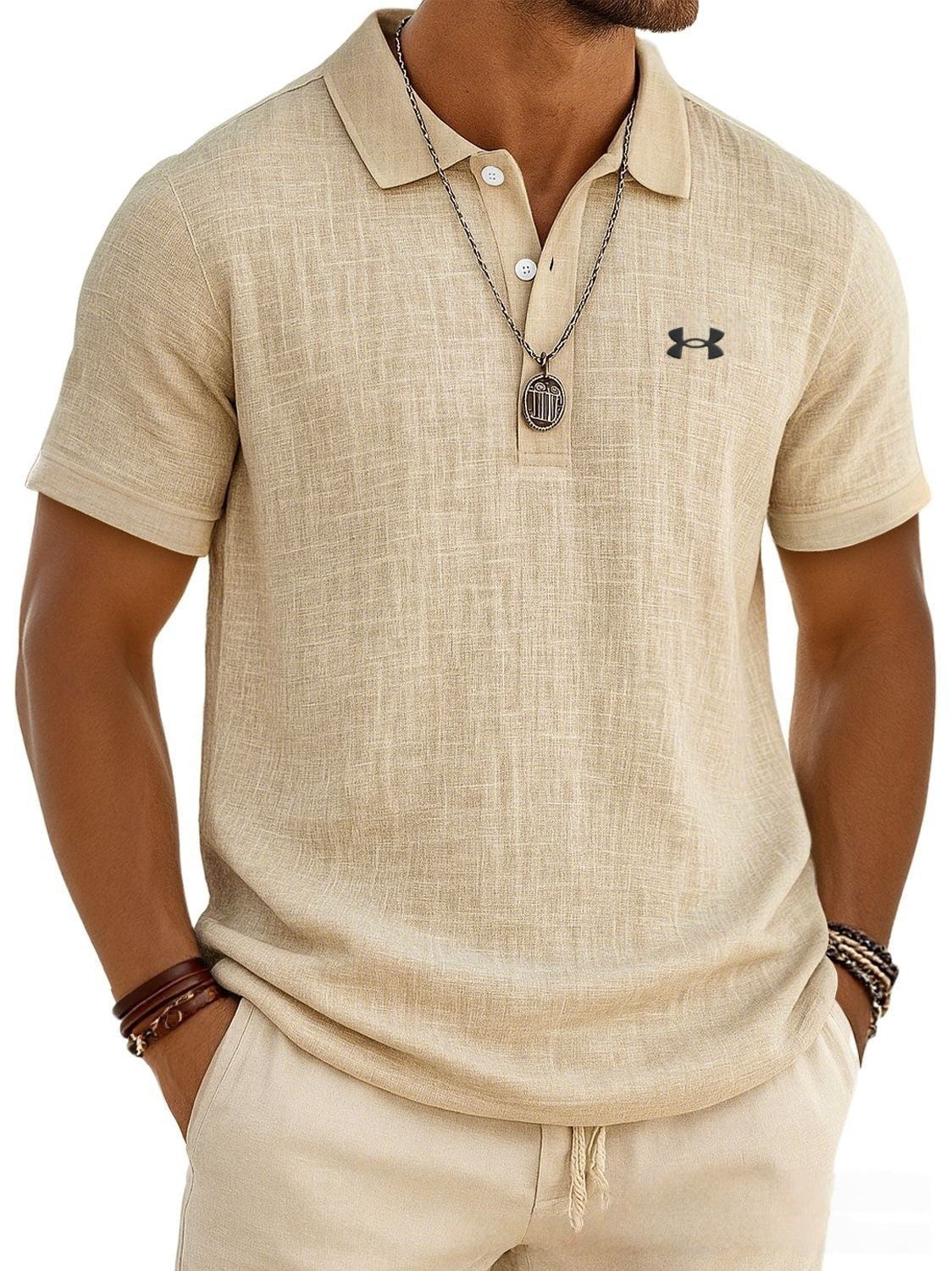 Everyday Cotton-Linen Polo
